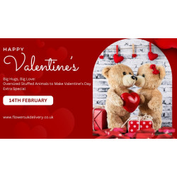 Big Hugs, Big Love: Oversized Stuffed Animals to Make Valentine’s Day Extra Special